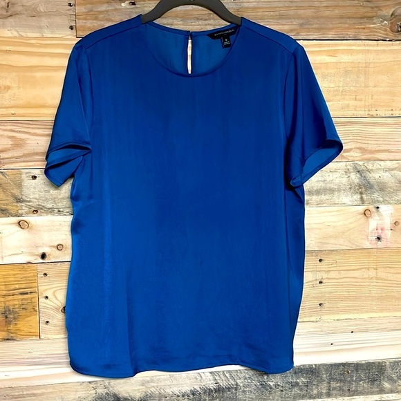 Banana Republic size small blue silk blouse - Picture 1 of 5